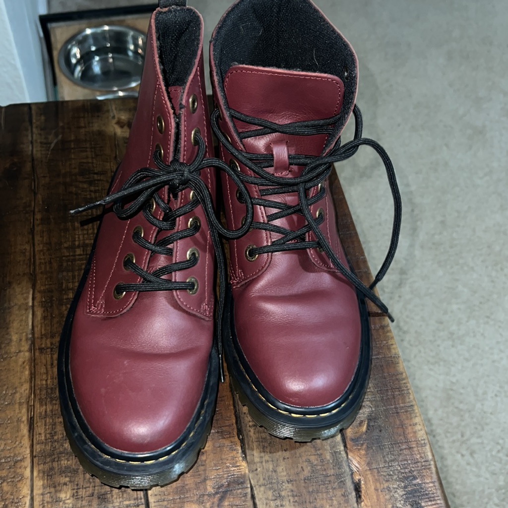 Nwob Gorgeous Red Dr. Martens Luana 8